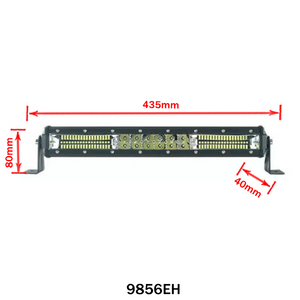 LED fényhíd egy soros terítő 144W