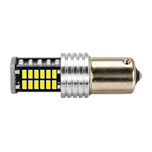 Autó LED izzó BA15S 30 SMD Canbus 12V fehér 2 db