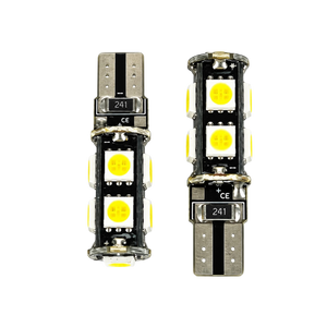 Autó LED izzó T10 SMD fehér fényű 2 db