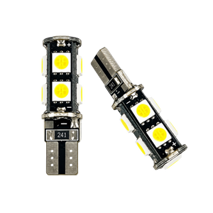 Autó LED izzó T10 SMD fehér fényű 2 db