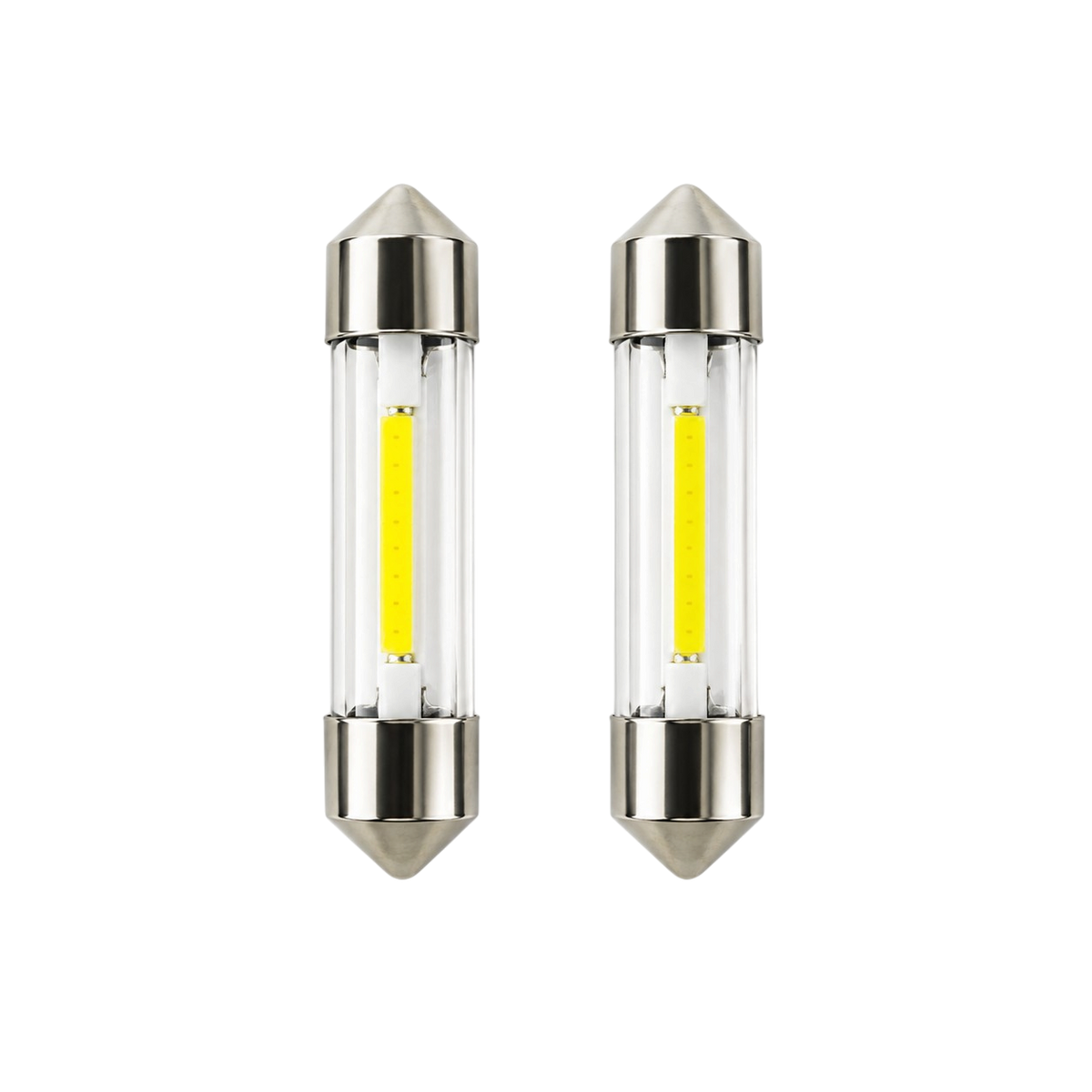 Szofita izzó 1 COB LED technológiával, fehér fénnyel 2 db
