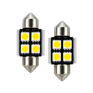 SMD LED szofita izzó 4 LED Canbus fehér