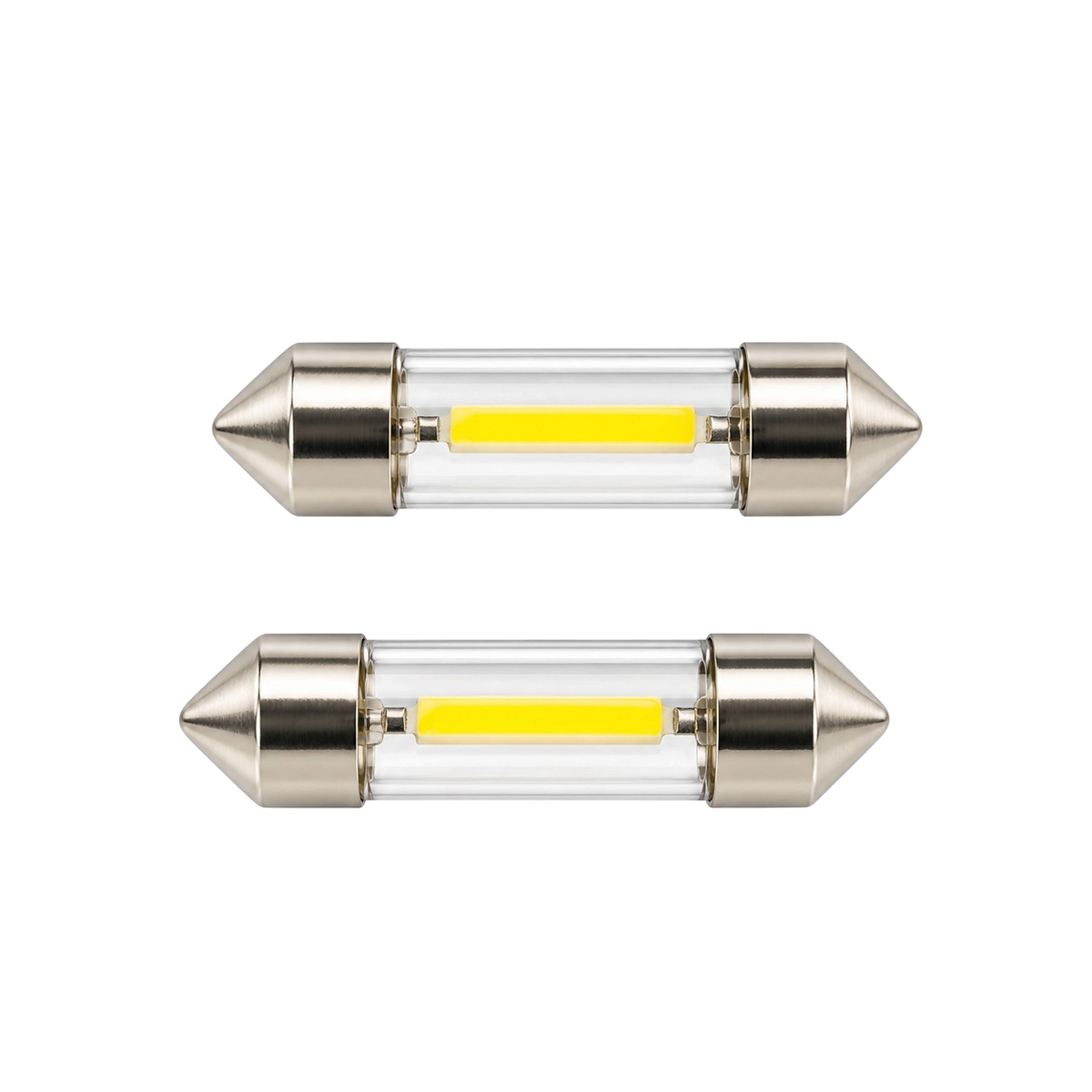 Szofita izzó 1 COB LED technológiával, fehér fénnyel 2 db