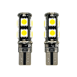 Autó LED izzó T10 SMD fehér fényű 2 db