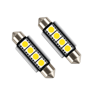 SMD LED szofita izzó 4 LED Canbus fehér