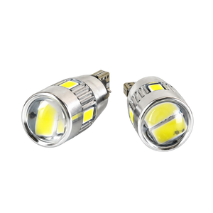 Autó LED izzó T10 SMD fehér fényű 2 db
