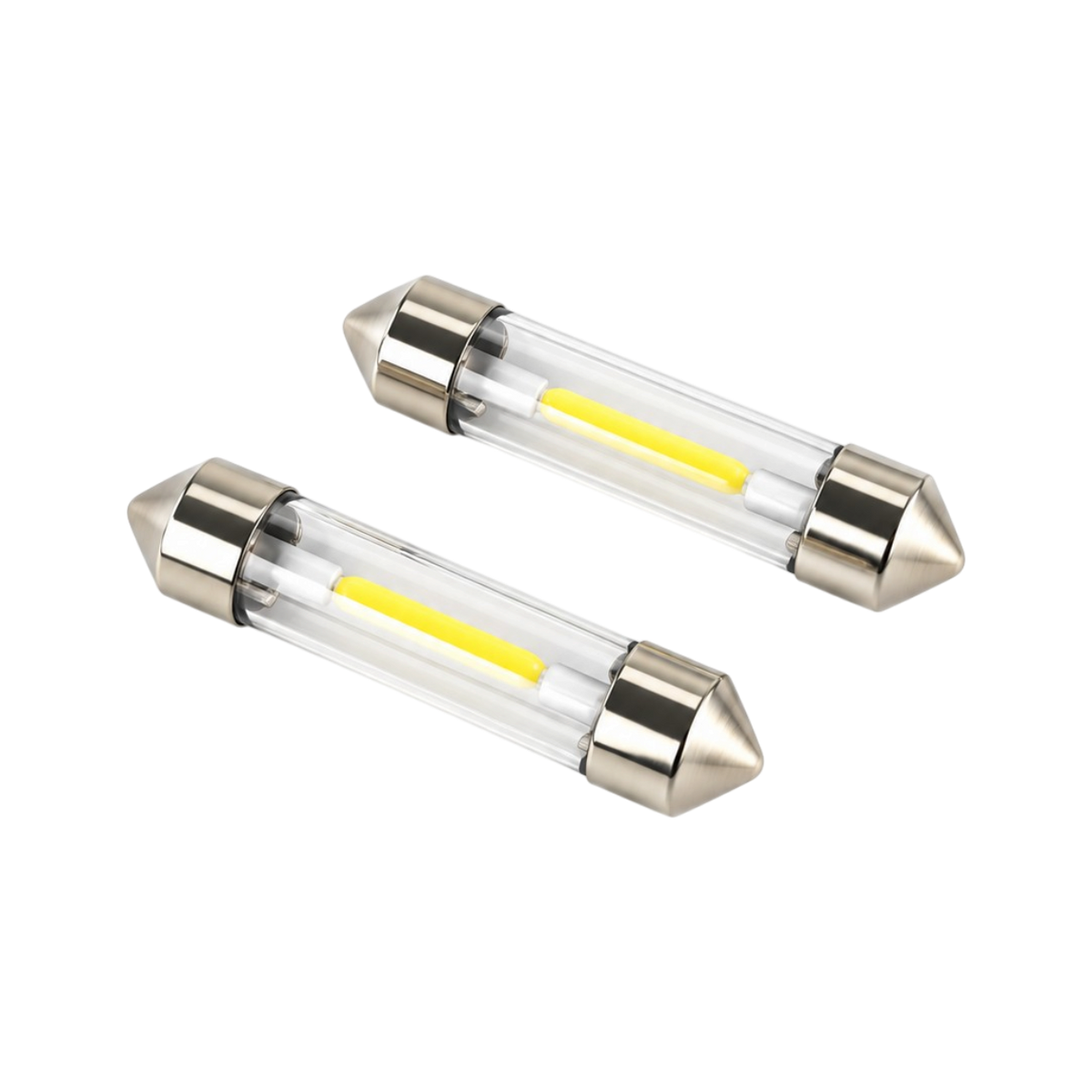 Szofita izzó 1 COB LED technológiával, fehér fénnyel 2 db