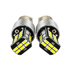 Autó LED izzó BA15S 30 SMD Canbus 12V fehér 2 db