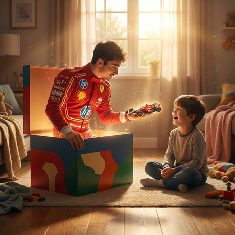 Kisautó 1:43 Ferrari Formula–1 , Charles Leclerc rajongóinak