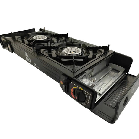 Kemping gázfőző hordozható