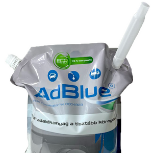 Adblue adalék doypack tasakban kiöntővel 5l