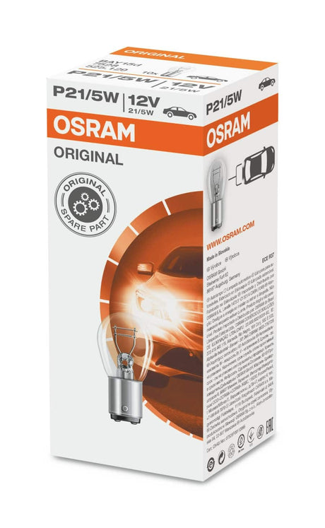 Izzó 12V 21/5W Bay15d Osram