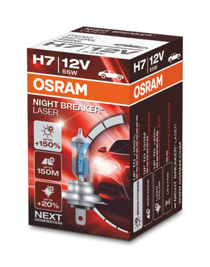 Izzó 12V 55W H7 Night Breaker Laser Osram