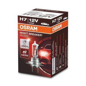 Izzó 12V 55W H7 Night Breaker Silver Osram