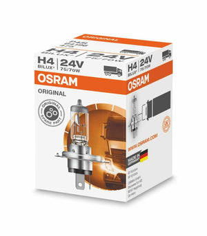 Izzó 24V 75/70W H4 P43t Osram