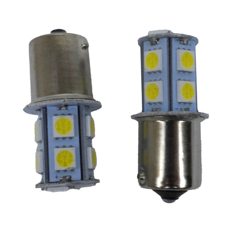 SMD LED bulb pair with BA15S socket