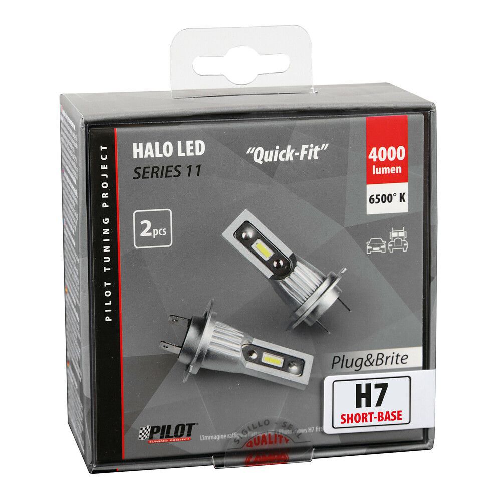 Izzókészlet 12-24V Halo Led Series 11 Quick-Fit - (H7) - 15W - PX26d - 2db