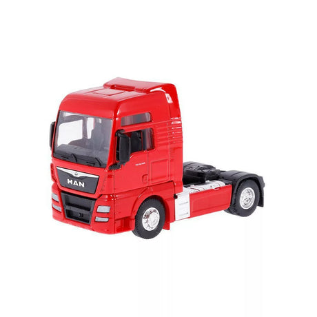 Játék teherautó 1:64 MAN TGX piros