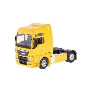 Játék teherautó 1:64 MAN TGX sárga