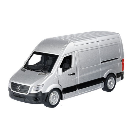 Játék autó 1:32 Mercedes-Benz Sprinter szürke