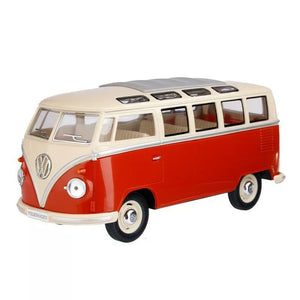 Játék autó 1:32 VW Transporter 1967 piros