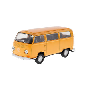 Játék autó 1:34 VW Transporter T2 - sárga