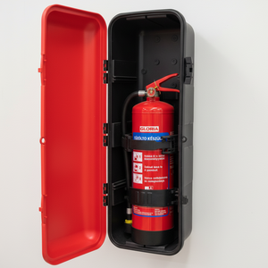 Tűzoltó készülék tartó belső rögzítő Lago boxhoz