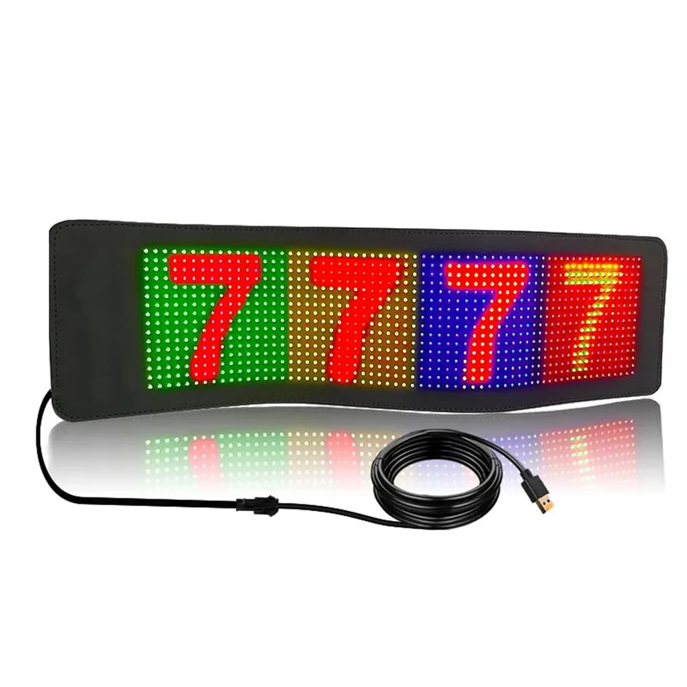 LED kijelző flexibilis Bluetooth vezérléssel 12V