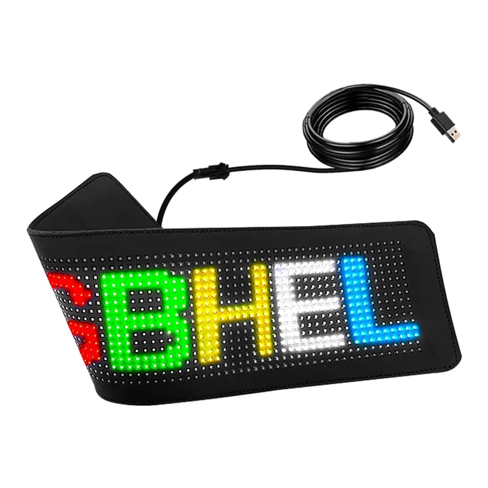 LED kijelző flexibilis Bluetooth vezérléssel 12V