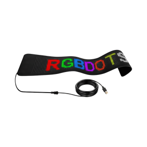 Flexibilis LED kijelző Devil Eyes szemanimációval Bluetooth vezérléssel autóhoz és kamionhoz