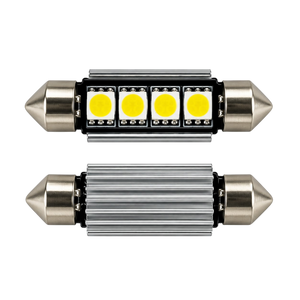 SMD LED szofita izzó 4 LED Canbus fehér