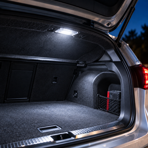 Autó LED izzó T10 foglalattal SMD fehér fény 2 db-os készlet
