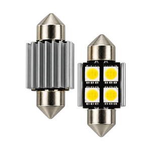 SMD LED szofita izzó 4 LED Canbus fehér
