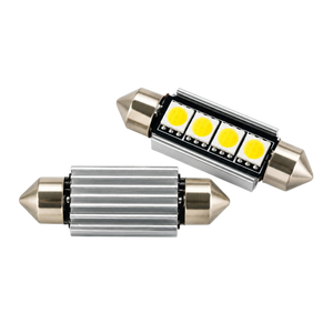 SMD LED szofita izzó 4 LED Canbus fehér