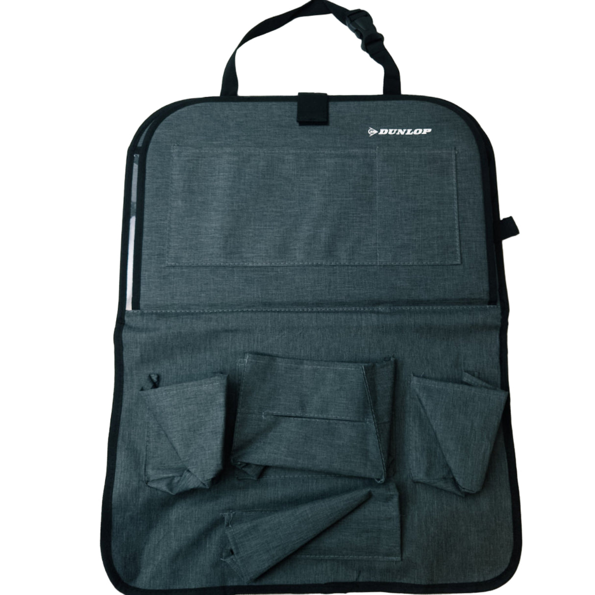 Autós rendszerező zsebekkel szürke