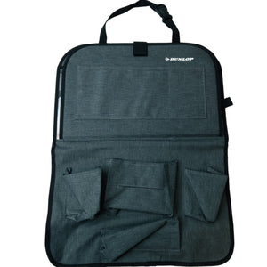 Autós rendszerező zsebekkel szürke