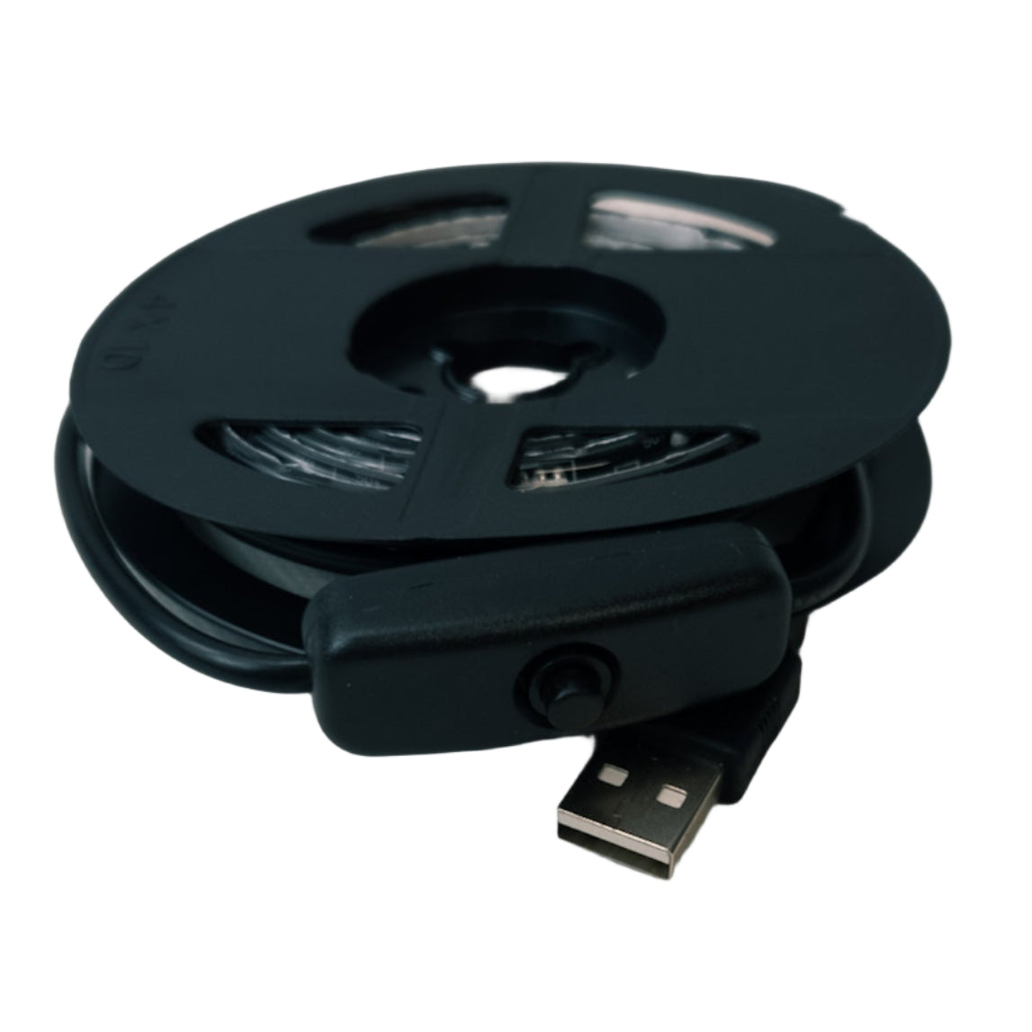 LED szalag USB csatlakozóval fehér IP65 1m