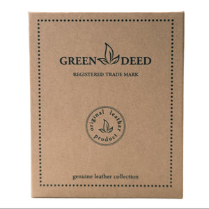 Bőr pénztárca vadászos barna