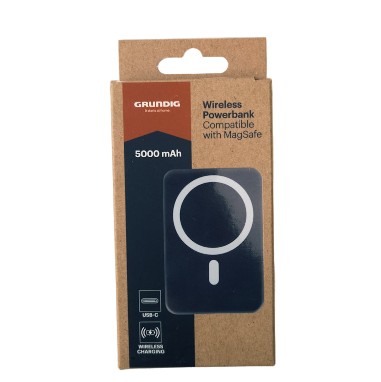 Power bank vezeték nélküli töltéssel (Magsafe) Mini 5000mAh kék