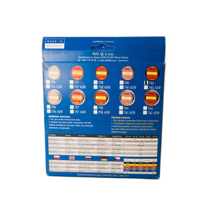 Hátsó ködlámpa LED kerek indexes