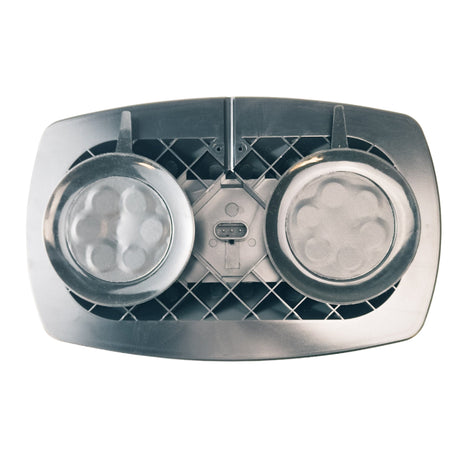 Villogó lámpa fényhíd LED mágneses sárga