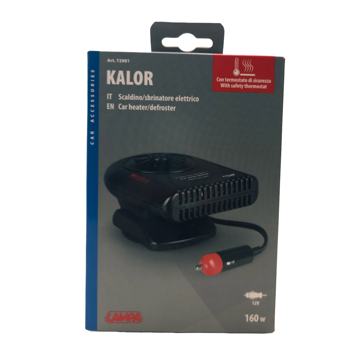 Páramentesítő autóba szivargyújtós 12V 160W