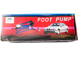 Foot pump for car with pressure gauge 7bar