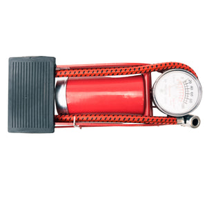 Foot pump for car with pressure gauge 7bar