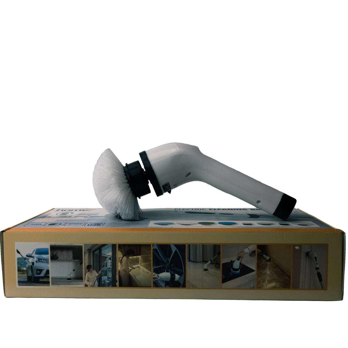 Elektromos tisztítókefe készlet teleszkópos nyéllel 25W