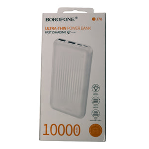 Power bank 10.000 mAh kapacitással fehér