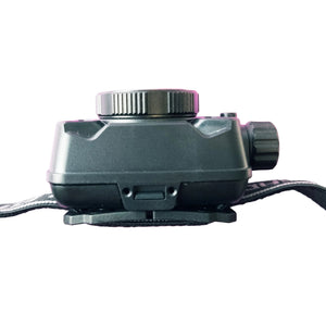 Tölthető led Fejlámpa állítható fókusszal és szenzorral