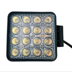 Led munkalámpa villogó funkcióval fehér/borostyán 35W