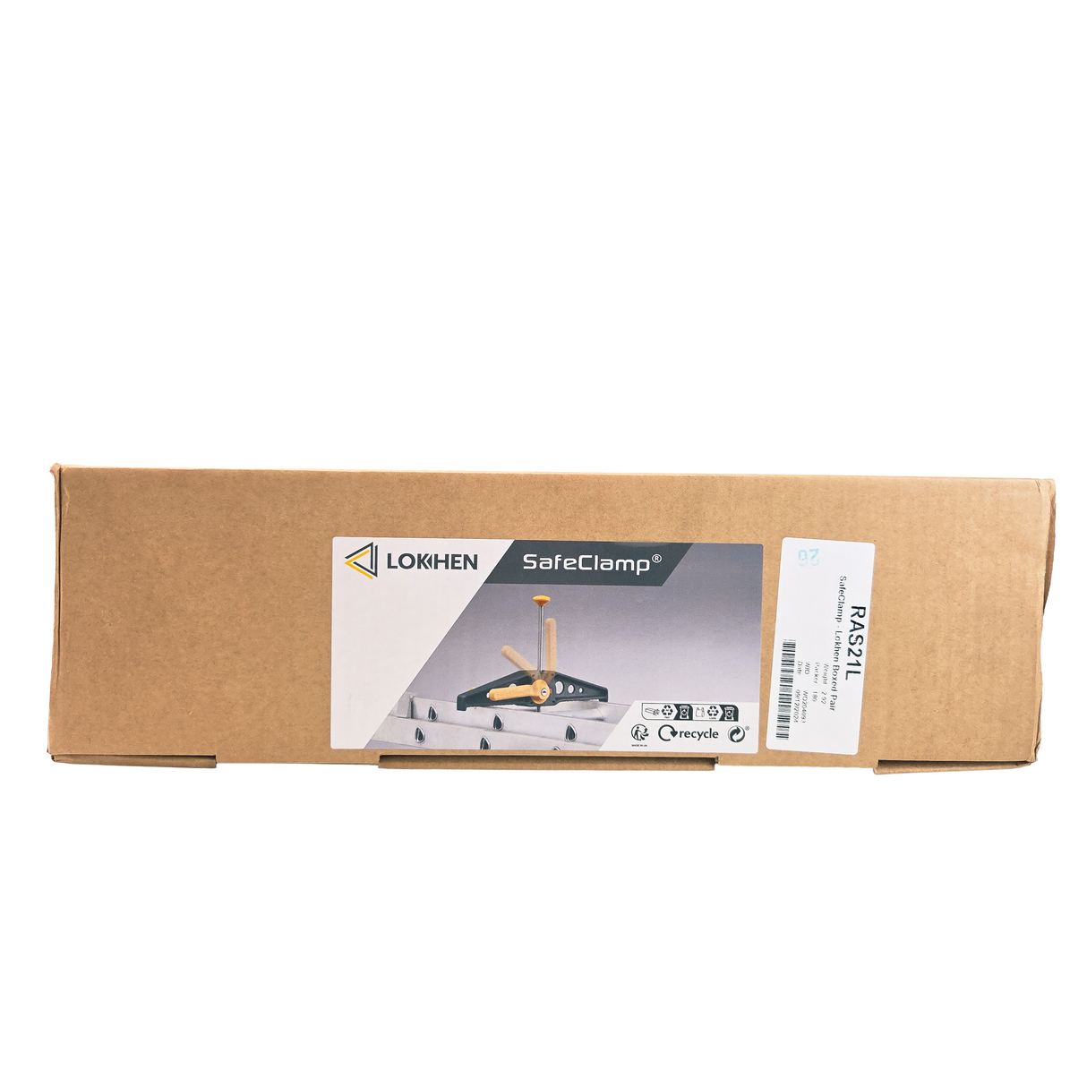 Létrarögzítő tetőcsomagtartóra a létra szállításához, zárható