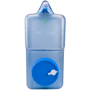 Műanyag vizes kanna átlátszó csapos 12l